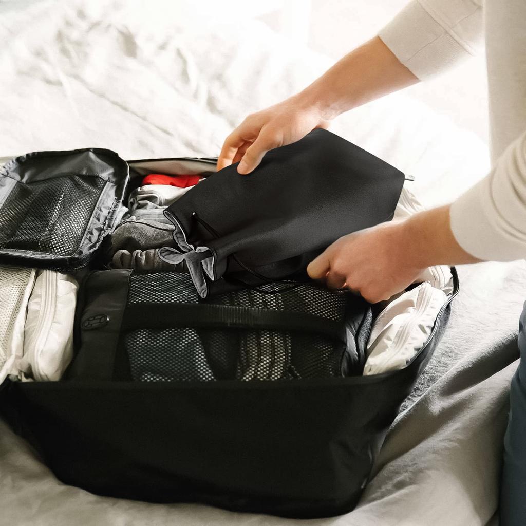 Linkidea Travel Bag Compatible with Dyson PU Leather Hair Dryer Styling Portable Storage Travel Hair Dryer Accessory Manager Airwrap, Tool, Gift,