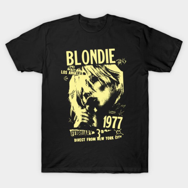Blondie TShirt New SpringSummer Arrivals Regular Fit Casual Graphic Y2K Vintage Size M