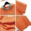 Plus Size Women's T-shirt Sweater Summer New Loose Slimming Age-reducing Tops Contrast Letter Printing Casual Hooded Short Sleeves