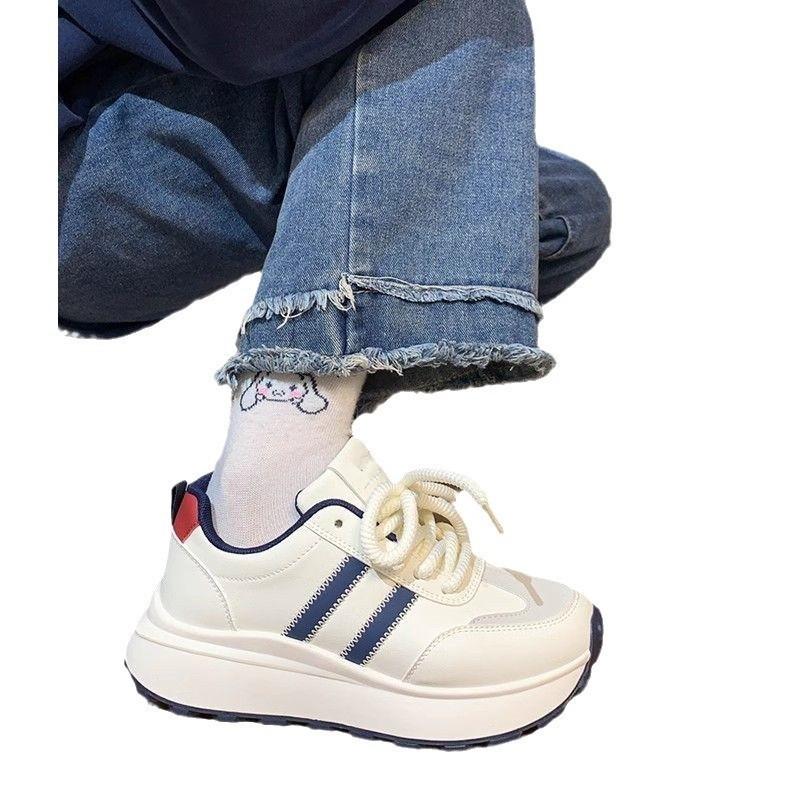 Lightweight sports shoes women's feet small Forrest Gump shoes spring 2025 new popular soft-soled versatile dad shoes