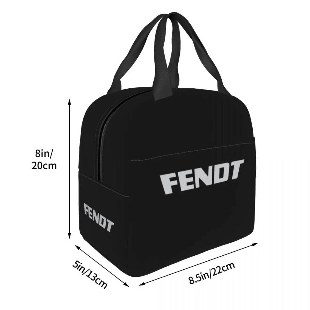 Fendt Traktor Isolierte Lunchtasche für Damen Büro-Kühltasche Thermische Lebensmittelbox Tragetasche Auslaufsichere Lunchboxen Behälter