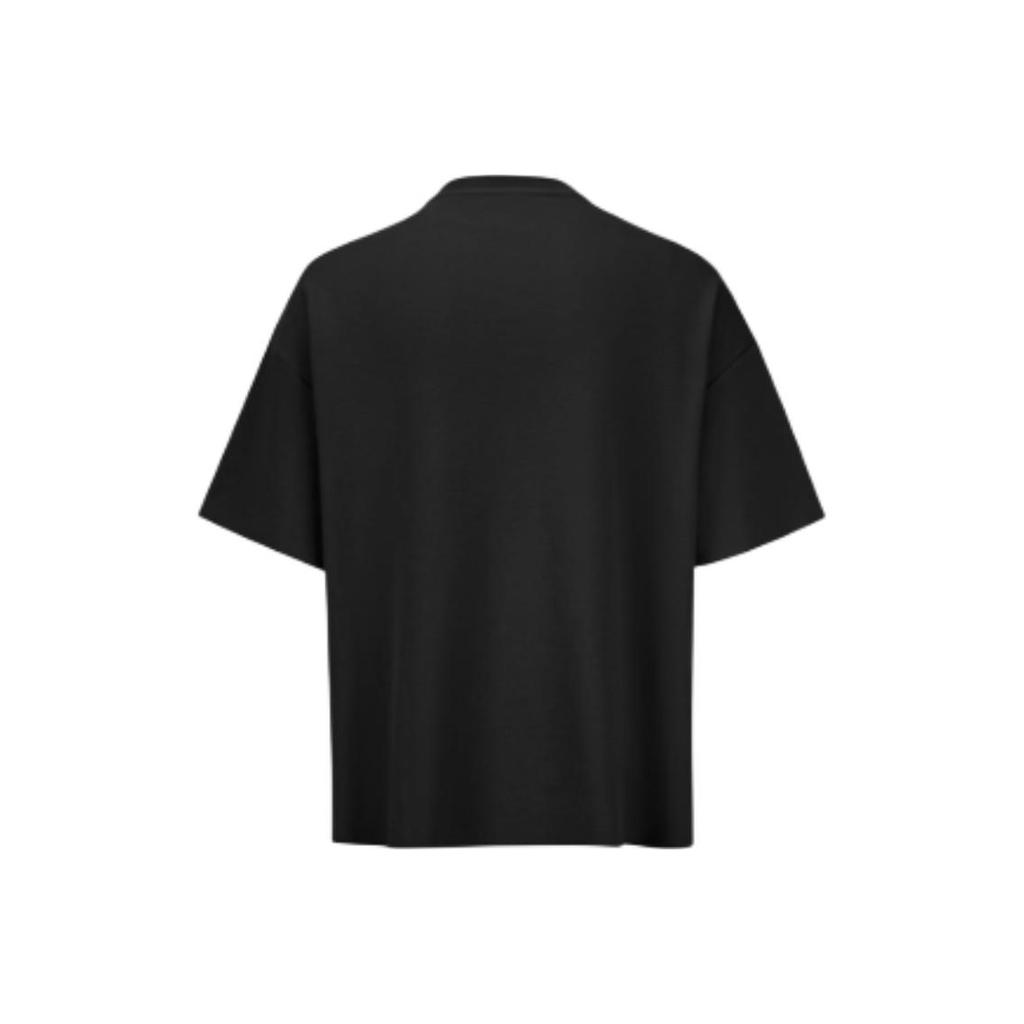 Reebok Classic Sports Casual Simple Comfortable Loose Short Sleeve T-Shirt Unisex Tops Black 23RCS421U001