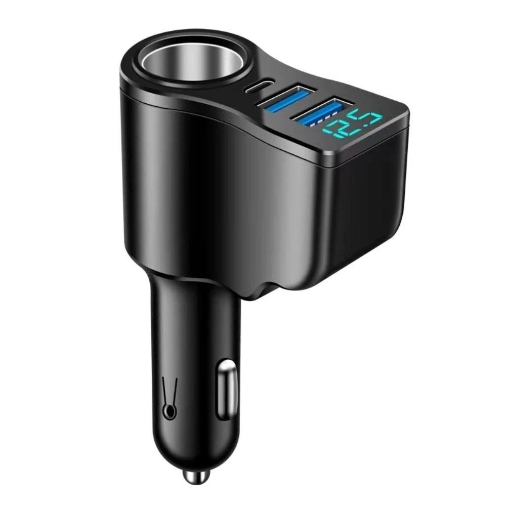 

Fast Charger Auto Phone Charger 66W Car Charger Adapter Durable Dual USB Car Charger Mobile Phone Style A