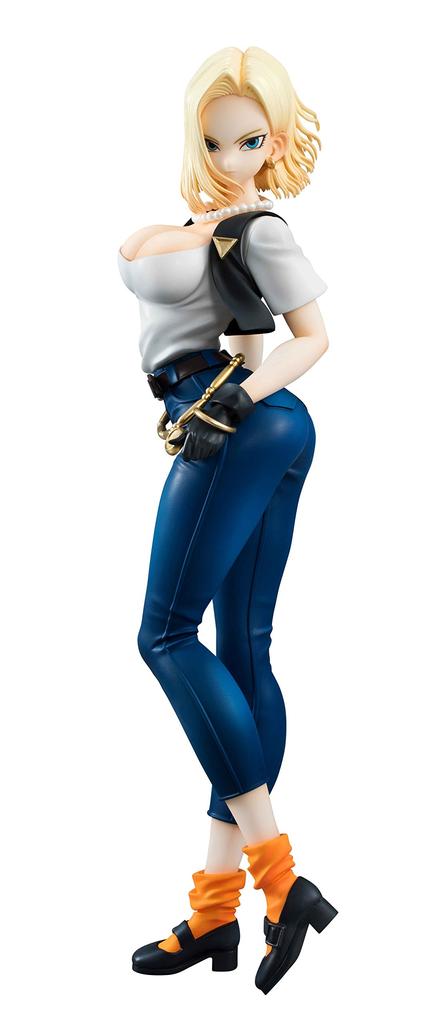 Dragon Ball Gals Dragon Ball Z Android 18 20cm Malovaná Kompletní Figurka Ne. Ver.II Přibližně. PVC a ABS