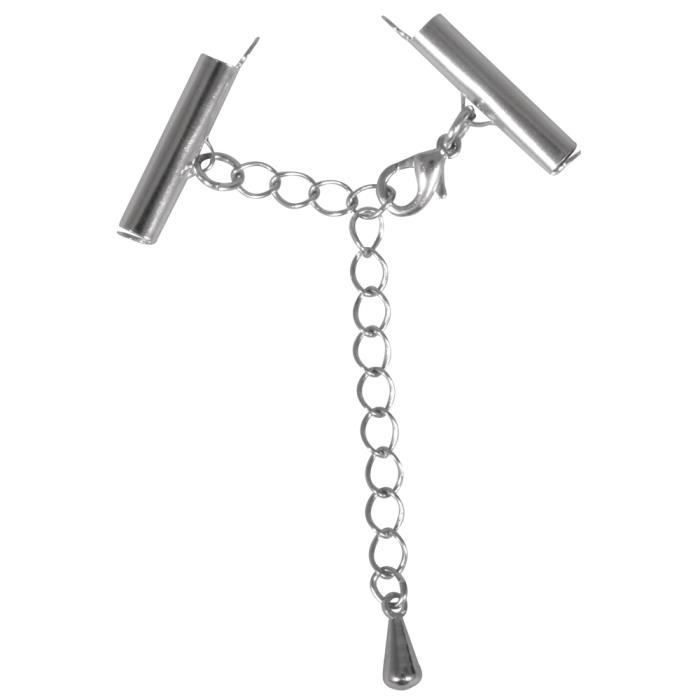 Fermoir, platine, 20mm, sct.-LS 1 pièce