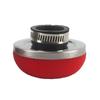 Sponge Material Sponge Filter Red Color Air Cleaner High Flow Intake Pipe  Scooter Refit