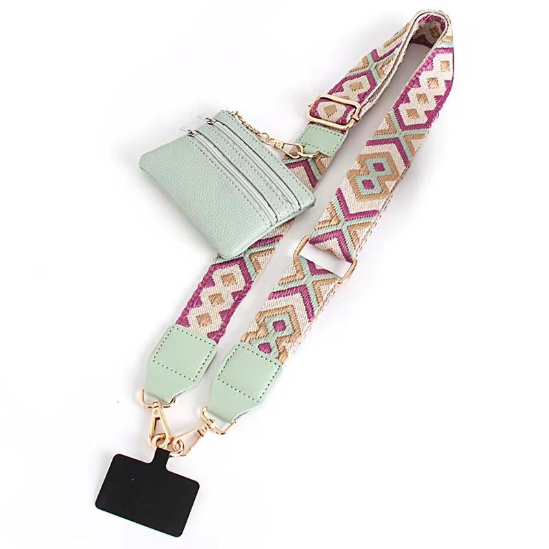 Amazon Phone Strap With Zippered Pouch Clip And Strap For Phone With Wallet Crossbody Phone Lanyard Crossbody For Women Gilrs