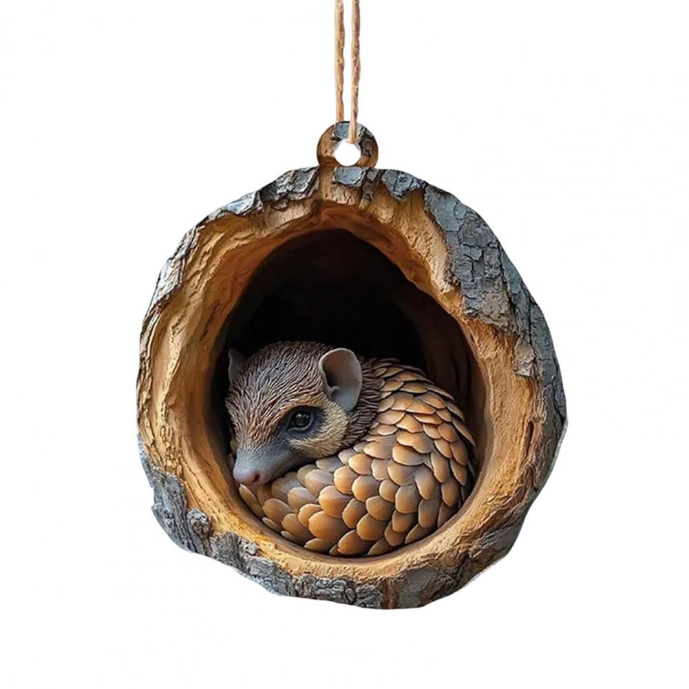 

Рождественские украшения Акриловые мультяшные лесные акриловые рождественские украшения Сезонный декор для елки Потолок Милый узор Сувенир