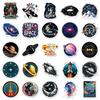 50PCS Retro Universe Stickers Planet Personality Trend Cartoon Galaxy DIY Guitar Phone Laptop Suitcase Skateboard Decals