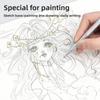 Low Gravity Mechanical Pencil Set 0.3 0.5 0.7 mm Metal Art Drawing Painting Automatic Pencil Stationery Office School Supplies