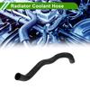 HOPESPANNER Radiator Coolant Hose 1657231270 for Toyota Highlander 3.5L 2008-2013, Good Sealing Black Lower Heater Hose Rubber (1 Piece)