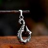 BEIER Viking Fishhook Shaped Pendant Pendant Necklace Quality Stainless Steel Biker Punk Jewelry For Man BP8-1035