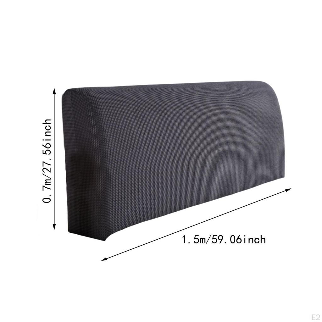 Bed Headboard Cover Head Removable Bedhead Protective Case Slipcover