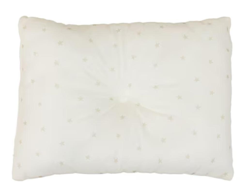 Nitori N Cool Children's Cooling Pillow (Star Pattern, Ivory, Kids Size)