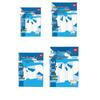 Deli Stationery Transparent Self-Adhesive Book Cover Film - Frosted, 25K/16K/A4 Sizes