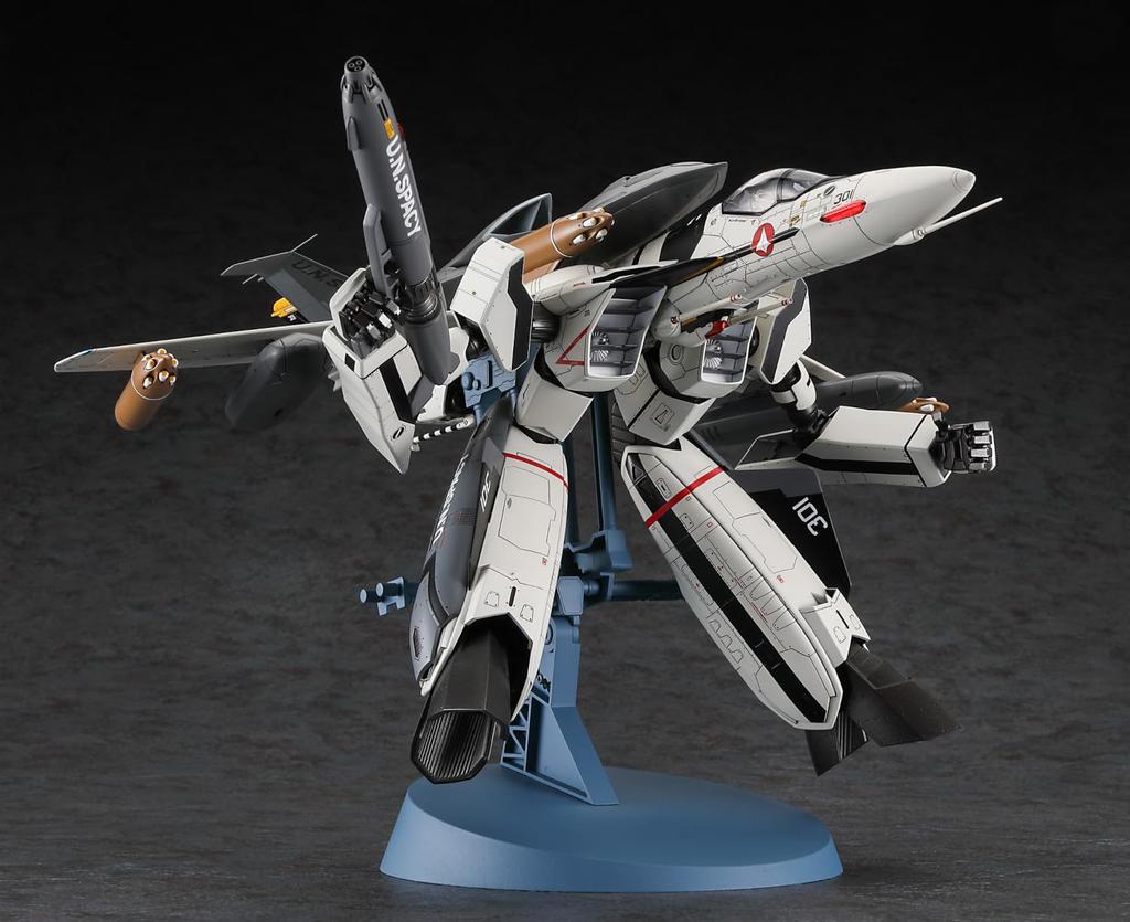 Hasegawa Macross Zero Gerwalk Scale Kunststoffmodell 65889 VF-0S mit Ghost 1/72 (Flugzeug)