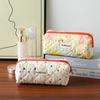 Pattern Dot Colored Cosmetic Bag Pencil Case With Spacious Interior Daily Use