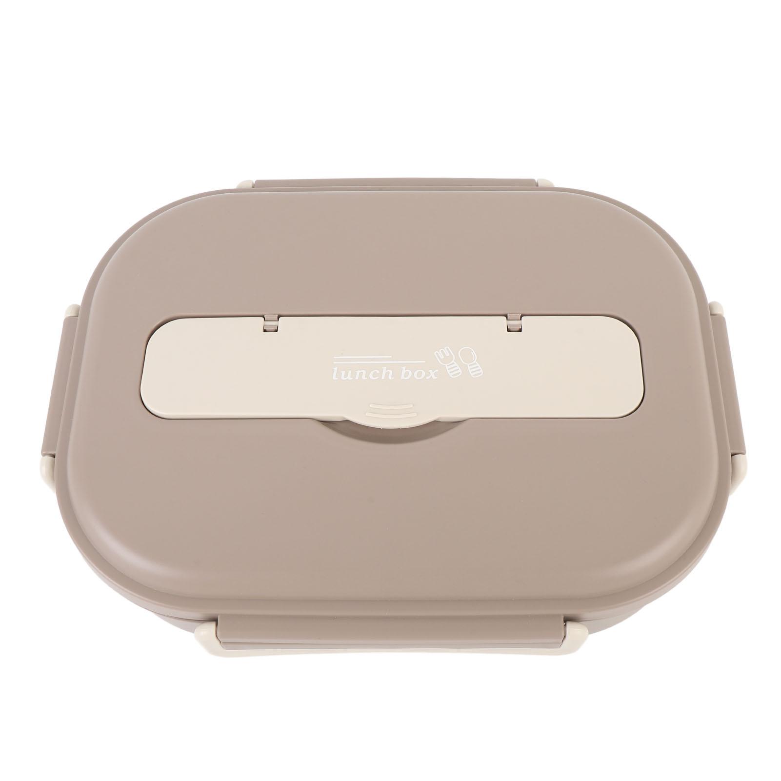 1500ml Lunch Box with Utensils and Soup Bowl Multi Compartments 316 Stainless Steel Lunch Food Container for School Work Travel