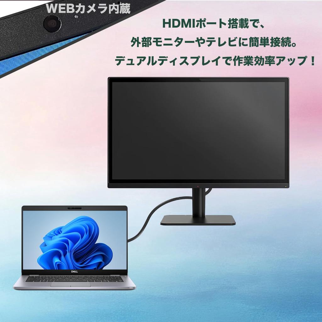 refurbished Dell Latitude 5310 Intel Core i5 10310U 16GB Windows 11 Pro Office USB Japanese keyboard Used, laptop, 13.3-inch, 1.60GHz, RAM, & 2019,