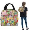 Borsa Termica per Pranzo Bugsnax Bug per Donne Bambini Scatole per Cibo Portatili Pranzo Termico Borsa a Tote