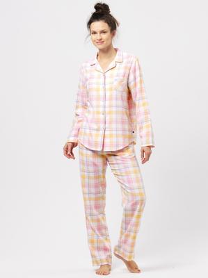 Key LNS 486 B24 Flannel S-XL Women's Pajamas Key