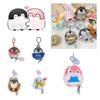 Chan Koupen Plush Toy Cartoon Key Chain Bag Accessories Decoration Girls Gift
