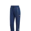 Adidas Originals Letter Logo Print Drawstring Casual Mid Waist Sports Pants Women Pants Blue FM2491