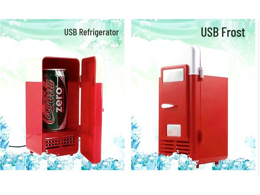 USB Mini Fridge and Insulated Cup Pad for Cooling and Heating Cosmetics