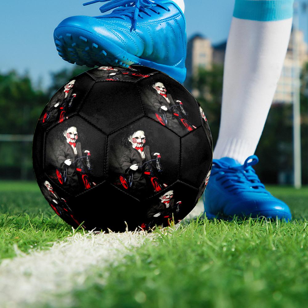 Halloween Horror Theme Size 5 Soccer Ball, Suitable for Both Indoor and Outdoor Matches, a Gift Suitable for Everyone.