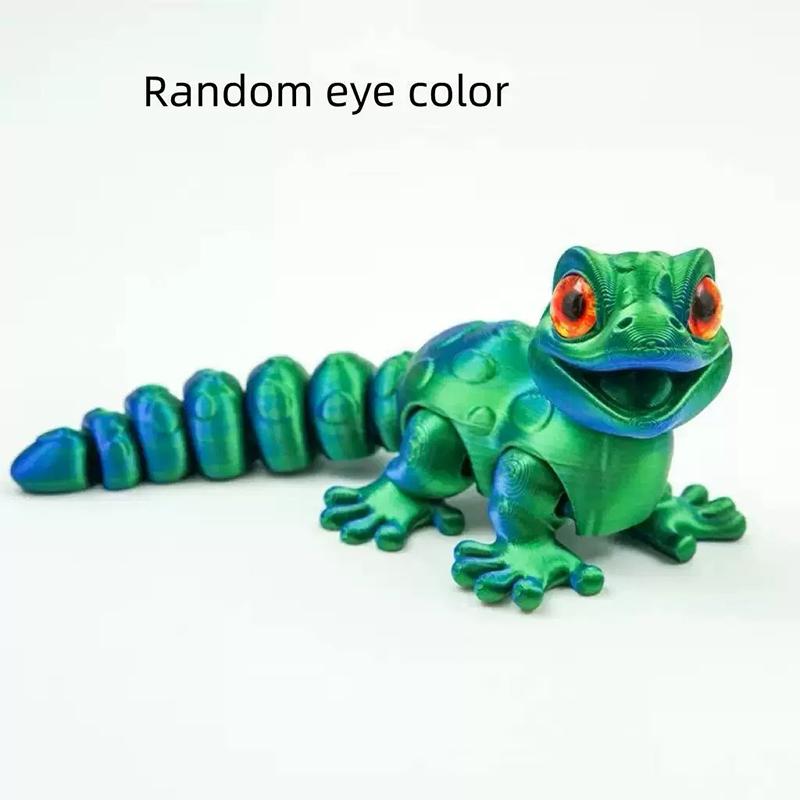 Многосуставные Подвижные 3D-печатные Животные Мини Милые Сенсорные Игрушки Забавные Домашние Аксессуары Подарок для Детей