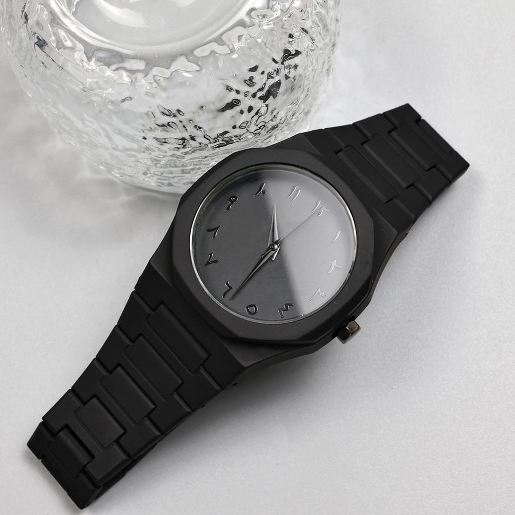New Modern Simple Creative Sports and Leisure Watch Creative Design Quartz Movement Energy Watches Gift for Men (without box)