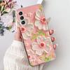 For Samsung A04s Case SM-A047M Clear Aesthetic Cute Cat Fashion Flowers Painted Back Cover For Samsung Galaxy A04s Phone Case
