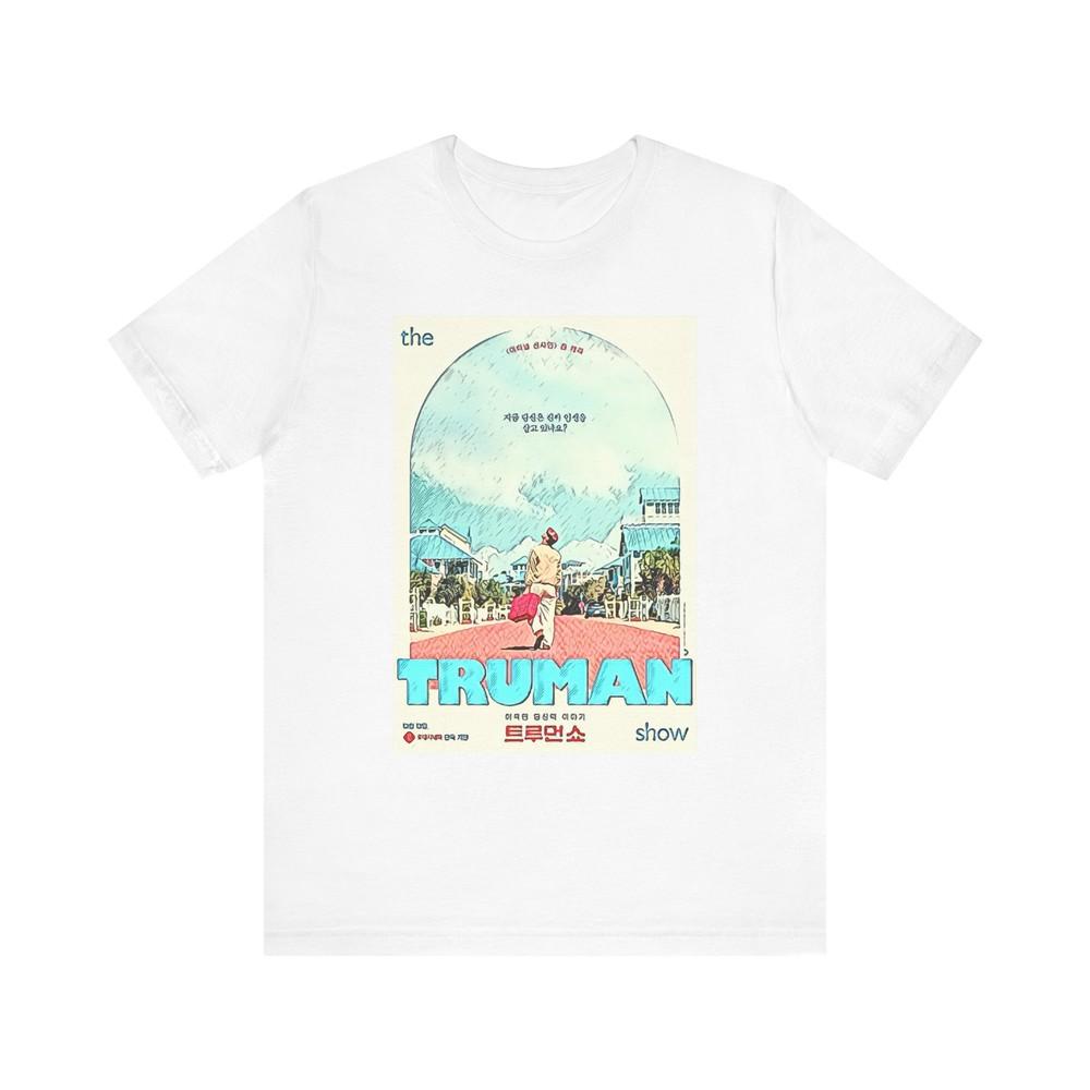 

The Truman Show Shirt Graphic Print Movie Art Unisex Jersey Short Sleeve Tee M