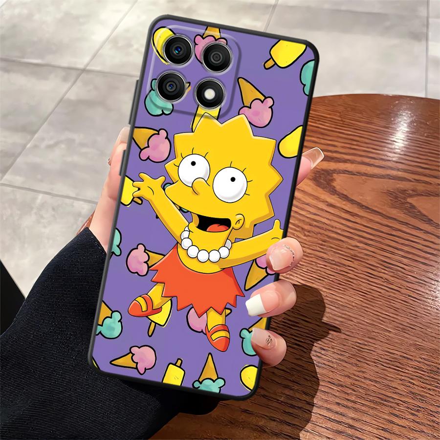 Funda Phone Cover Case for Honor X9a 70 X9 X7a 90 Lite X9c X8 8X S-simpsons Donut