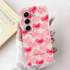 For Tecno Camon 40 Pro 5G Case Fashion Flower Cute Rabbit Soft Silicone Cover For Tecno Camon 40Pro 5G 6.78" Bumper Phone Cases