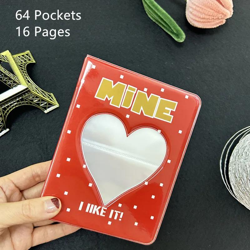 3 inch 64/160 Pockets Mini Photo Album Cartoon Album Photo Holder Book Collect Kpop Album De Fotos Kpop Photocard Binder