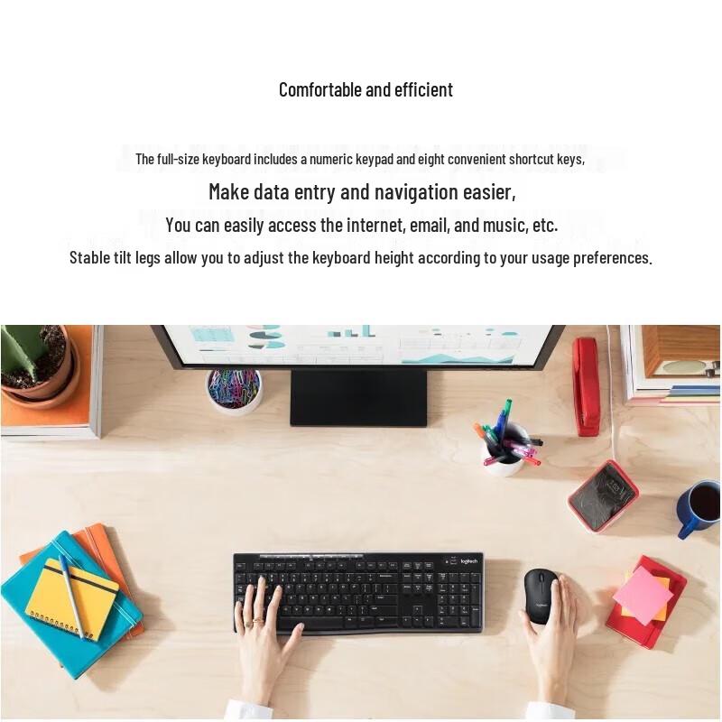 Logitech K270 Full-Size Wireless Office Keyboard