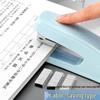 Cream Color Large Multifunctional Labor-Saving Stapler for Students and Office/Home Use