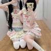 Süßer Rock für Damen mit Visuellem Lolita Traumhaft Locker Prinzessin Sommer Nacht Date [LAVASEON] Schleife, Kei, Spitze, Stil, Süß, Massenproduziert, Passform,