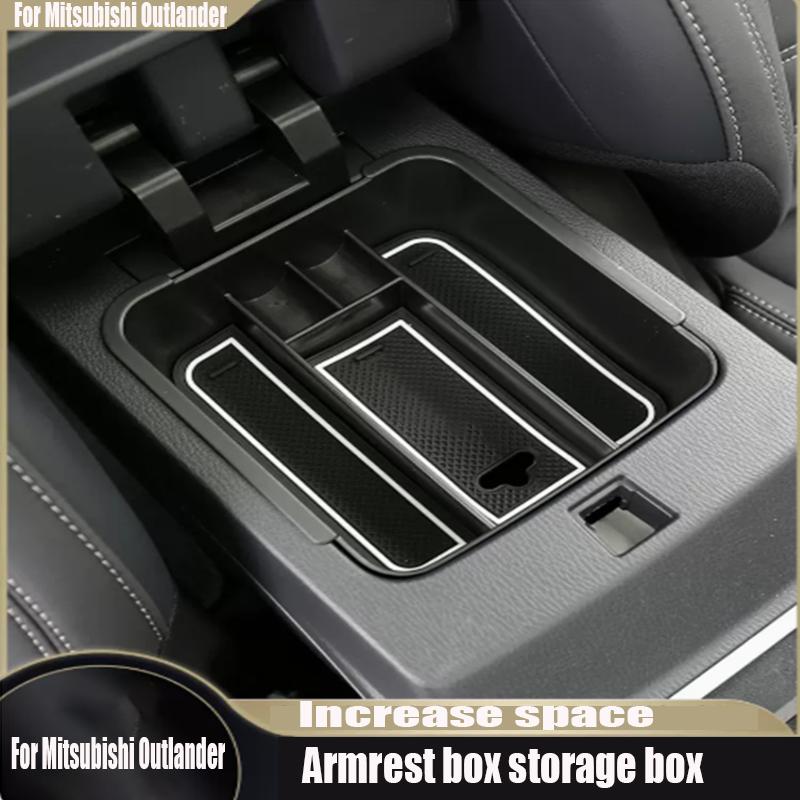 For Mitsubishi Outlander  Storage Box Interior Modification Armrest Box Storage Box