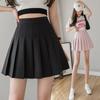 Primavera verão coreano saia shorts feminino cintura alta sexy mini saia escolar curto plissado kawaii japonês rosa saia feminina