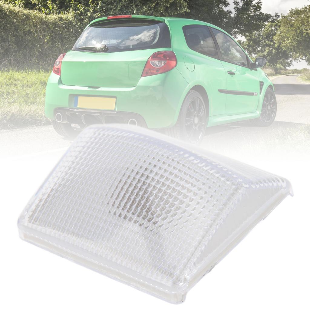 Side Indicator Flashing Light Cover Waterproof Rugged Antidust Stylish 8200343322 Side Indicator Lamp Cover for CLIO MK3