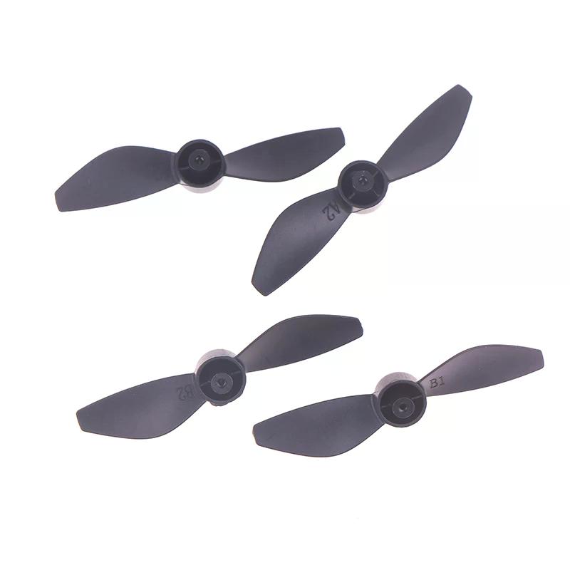 High Quality 4pcs Aircraft Spare Parts Propeller Blade V66 I1 Pro Cz06 Mini Gt3 Rc Spare Parts Propeller Blade