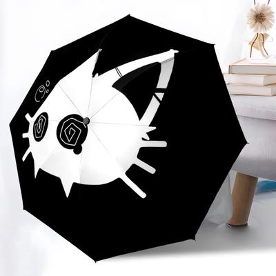1pc Pufferfish MarineLife Automatic Open/Close Umbrella Compact Folding Umbrella, All-Season Portable Umbrella for Women/Men F1124283