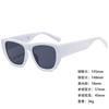 Foreign Trade Sunglasses Wide Legs Big Frame Vgo88 Men'S And Women'S Jelly Color Personalized Uv400 Sunglasses