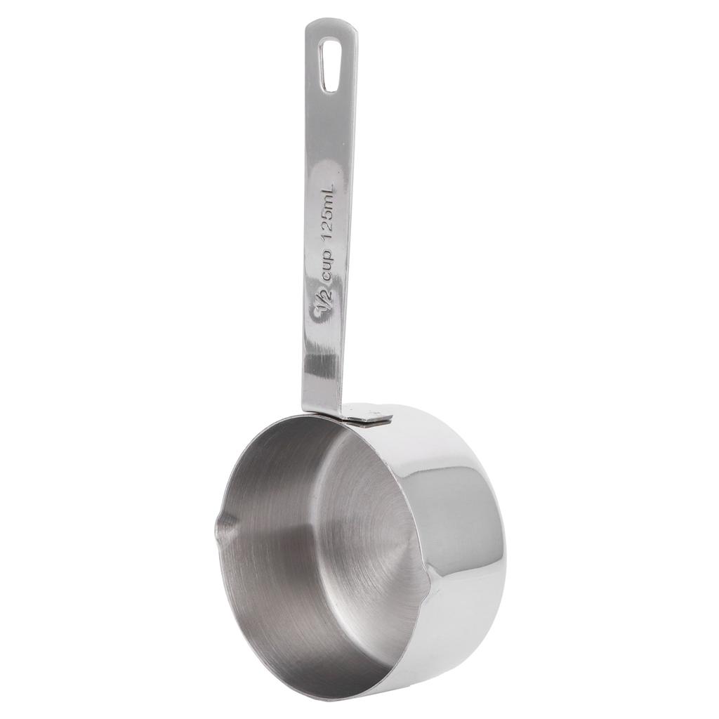 Baking Measuring Spoon 304 Stainless Steel Measuring Cup Scoop with Scales Kitchen