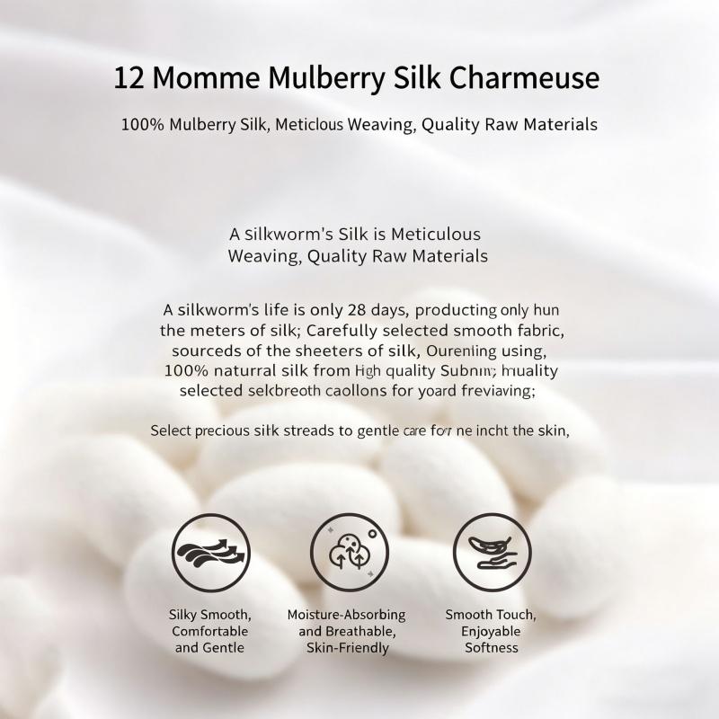 Lenço Skinny 100% Seda de Amora 6*125cm para Mulheres, Lenço Longo de Fita em Sarja de Seda, Lenço Fino para Pescoço e Laço de Cabelo, Cinto Versátil de Primavera Verão e Charme para Bolsa