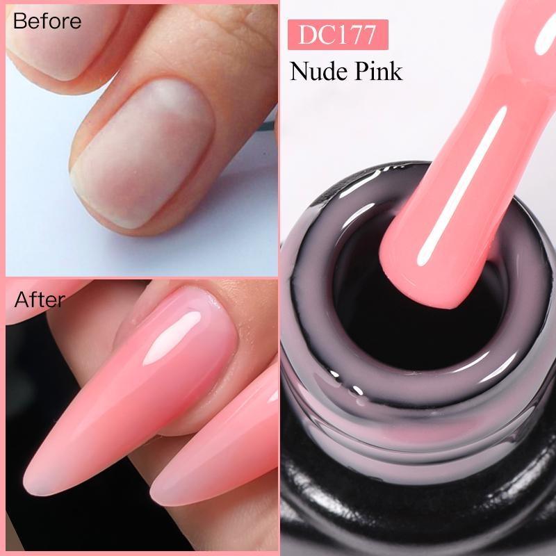 MTSSII 7ml Quick Extension Gel mléčně bílá Nude Pink Construct Hard Gel Semipermanentní UV LED gel Quick Building Nail Art