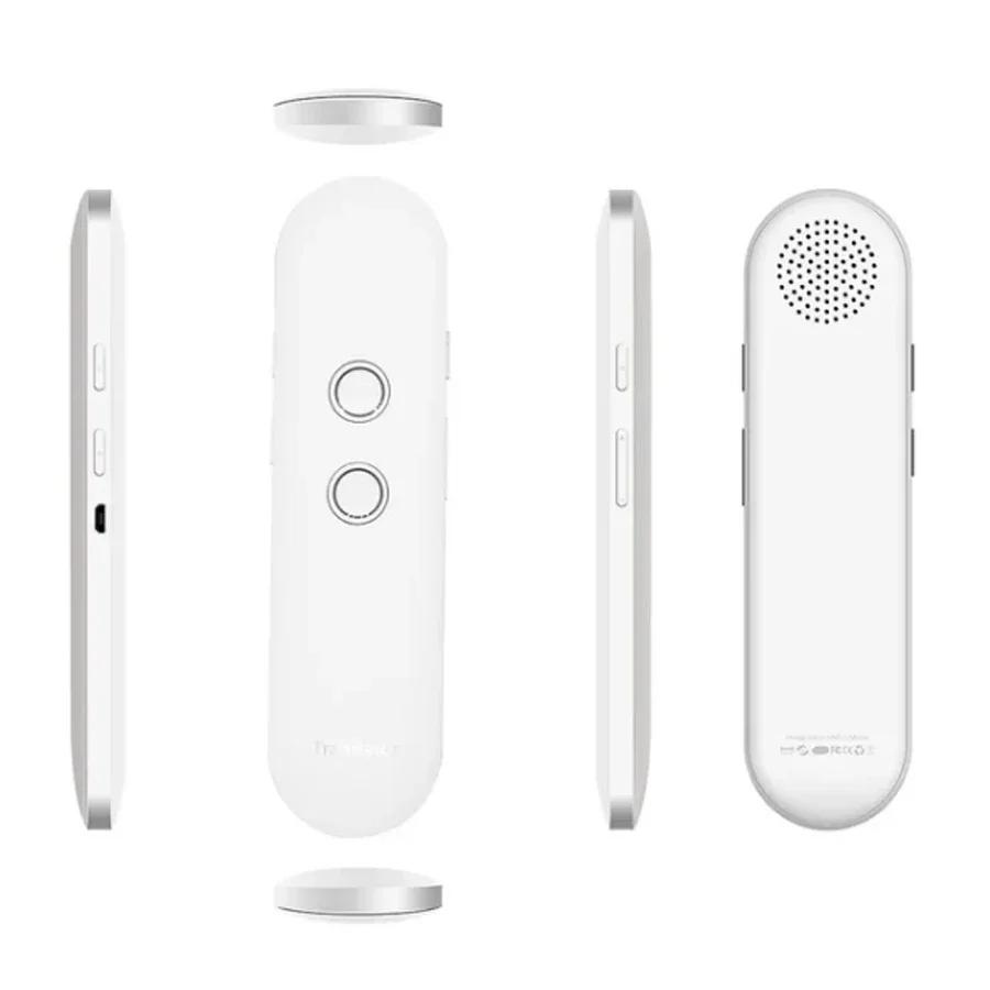 

T4 Portable Wireless Smart Translator 40 Languages Two-Way Real Time Instant Voice Translator APP Bluetooth Multi-Language