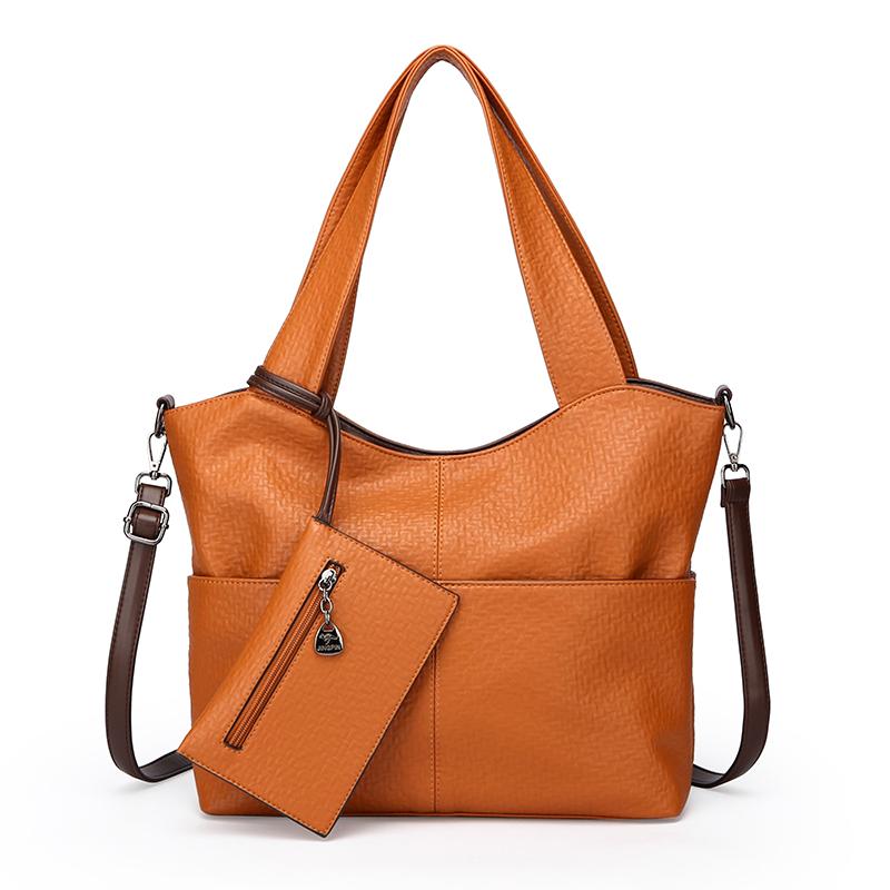 

Большая вместительная кожаная сумка через плечо для женщин, женские сумки, роскошные сумки Messenger, новая мода